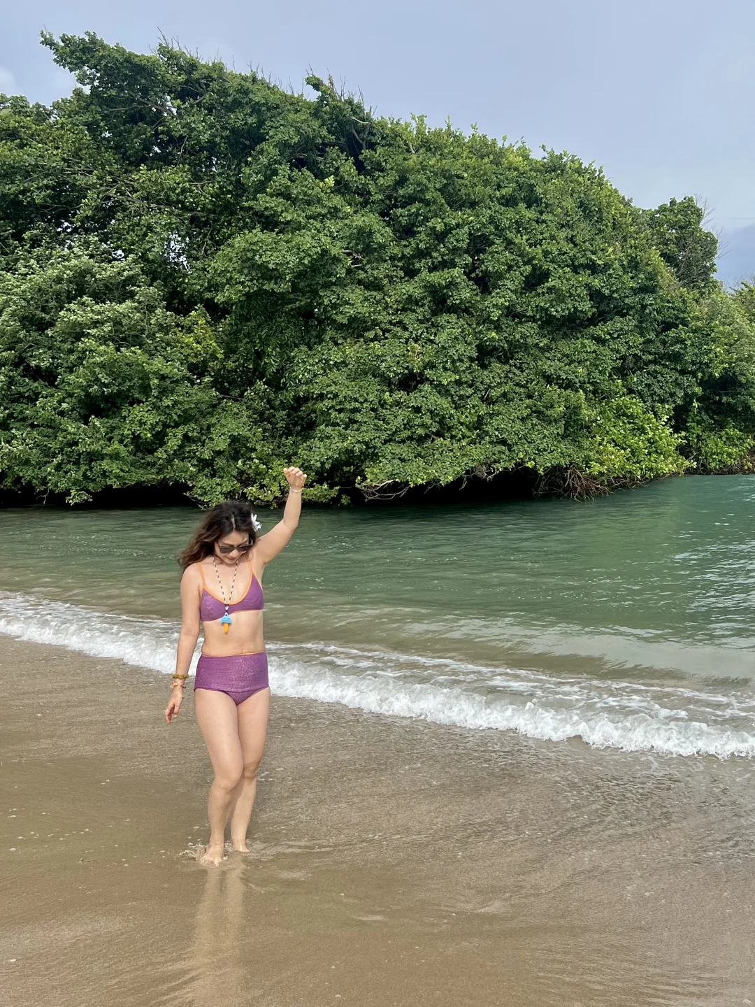 人生第一次比基尼👙坦然接受赘肉和妊娠纹