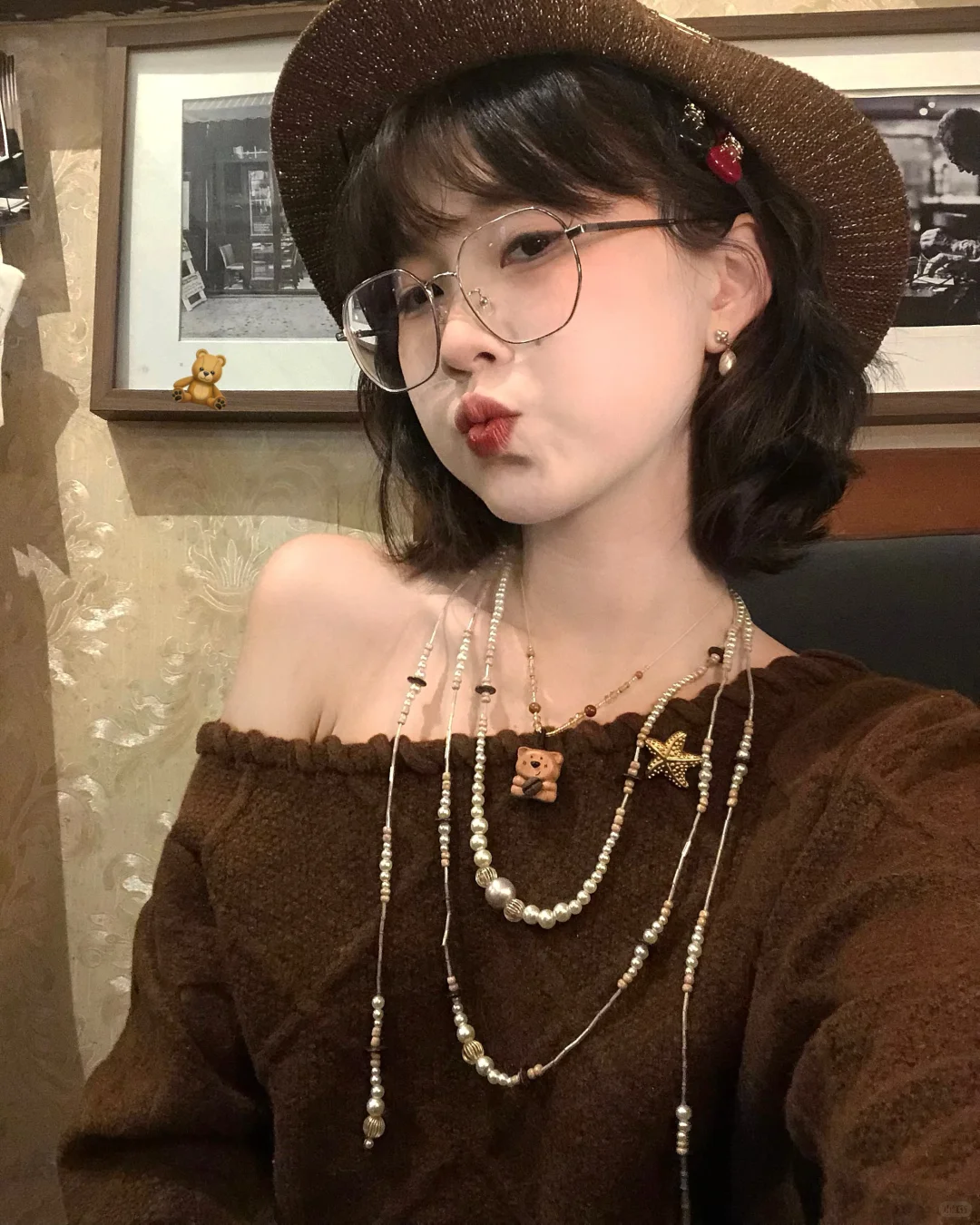 🧸𓏼˙ ᴥ ˙𓏼中古少女 随意穿都很有古早感！！