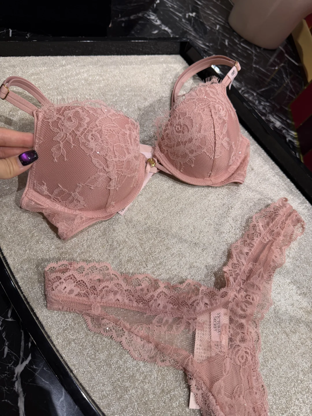 维密秀款，玫瑰粉～