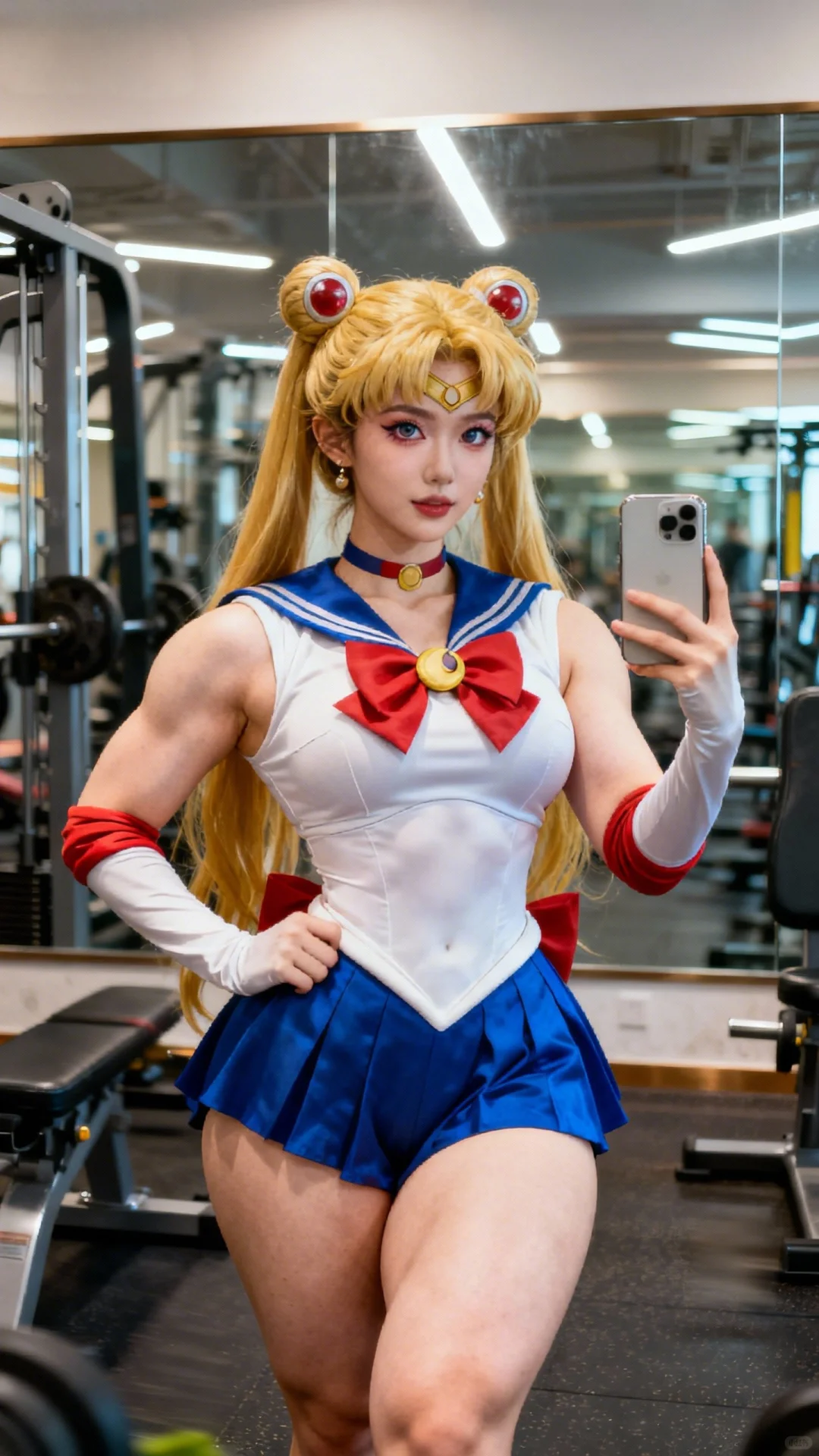 健硕的美少女壮士🎀