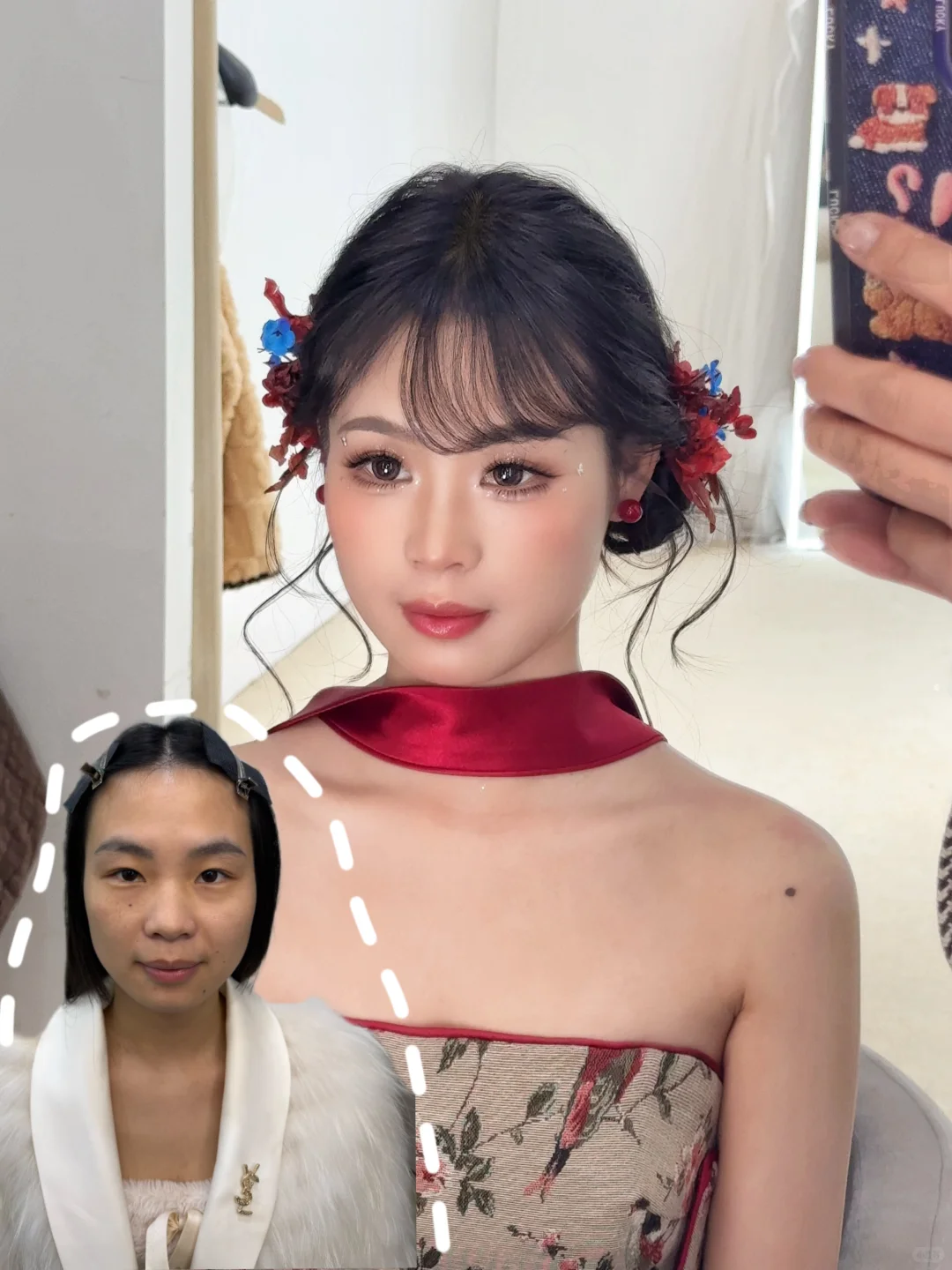 这种妆想一直留在脸上了🎀