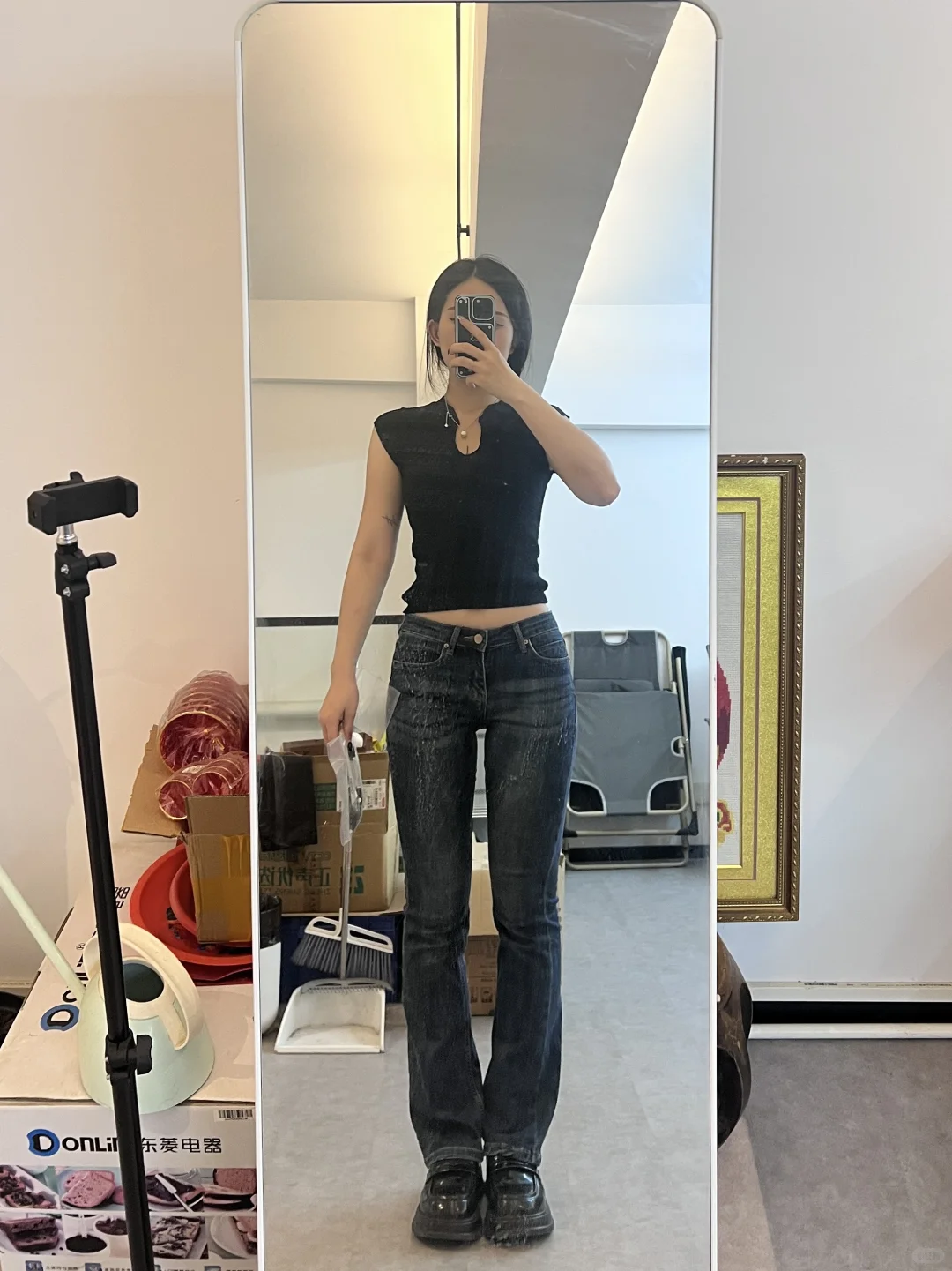 Popchee | 160 美少女战士低腰微喇裤