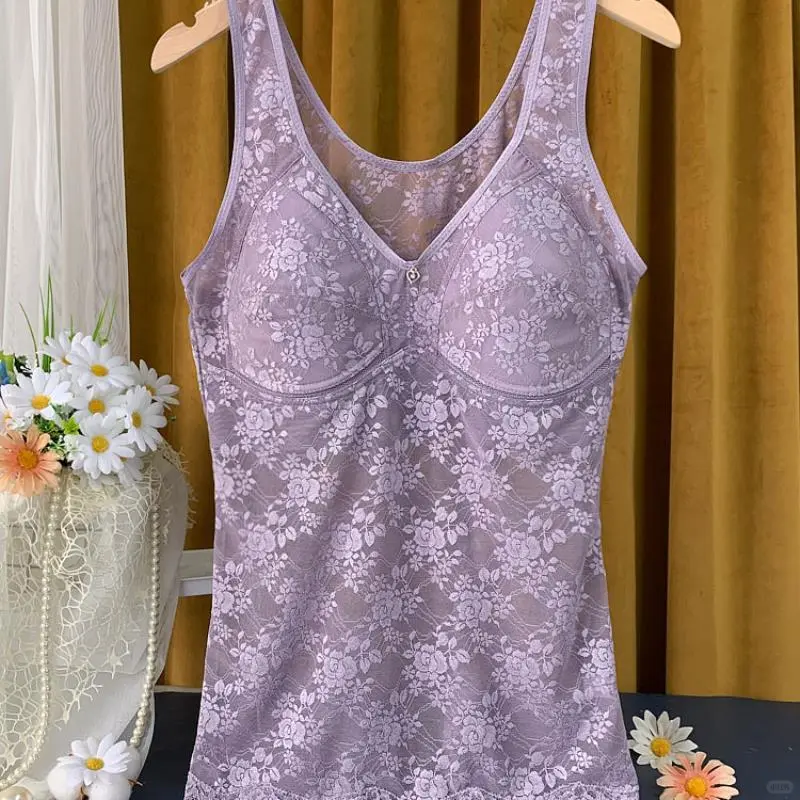 文胸一体打底背心女薄款束身美体无钢🌊