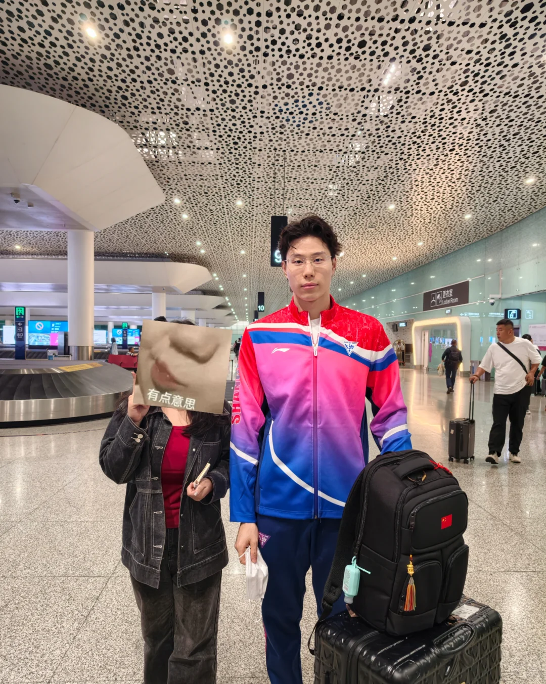 我在泳很幸福！