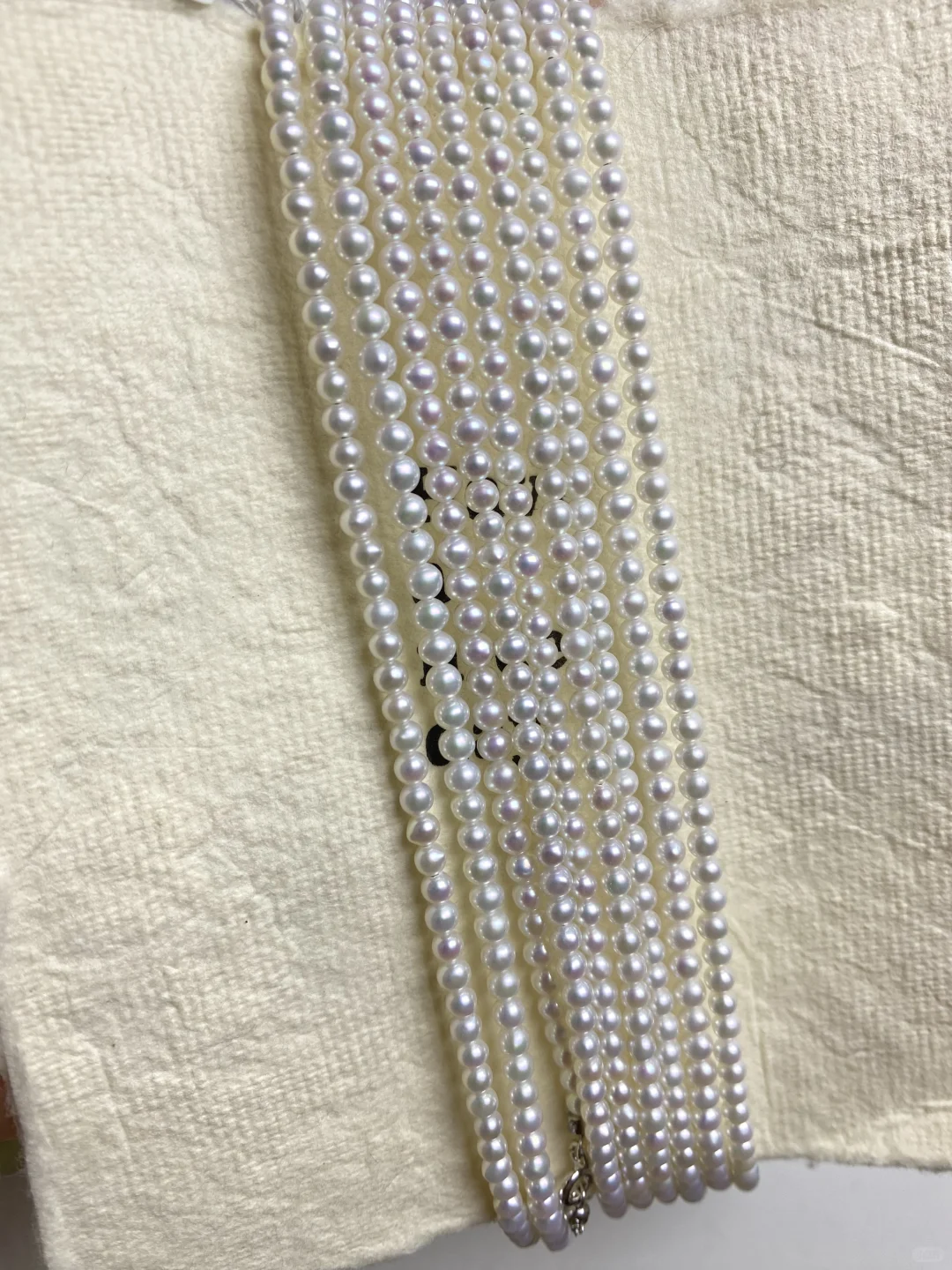 天然淡水珍珠项链3-3.5mm 两位数超级福利！