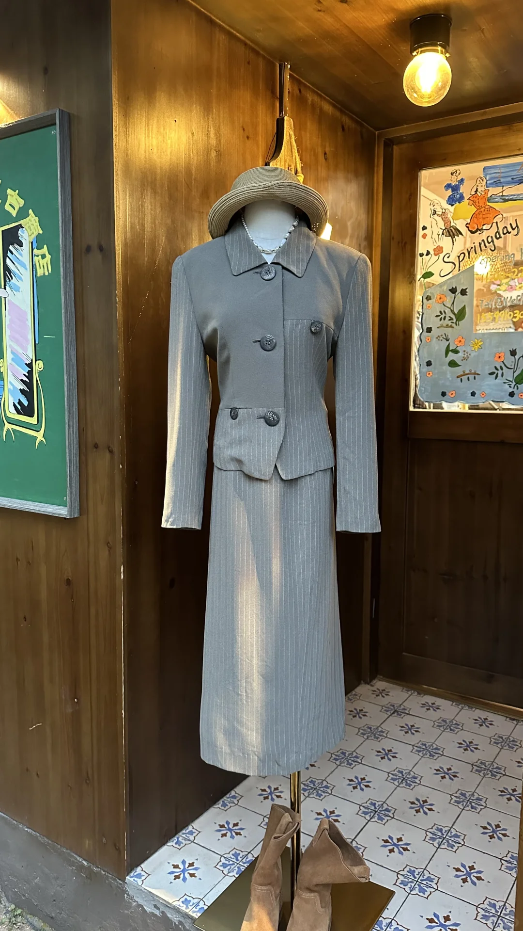 秀场回顾〰️穿梭在90s罕见的Vintage套装！！！！