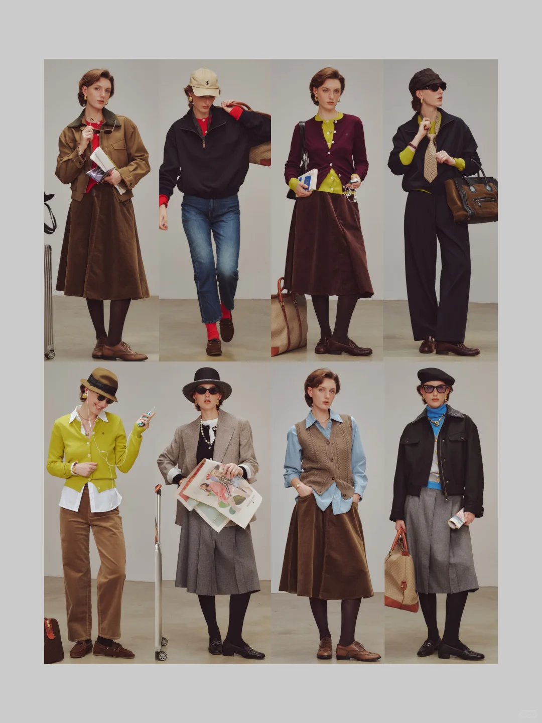 ｜审美积累｜📘90s复古法式知识分子穿搭