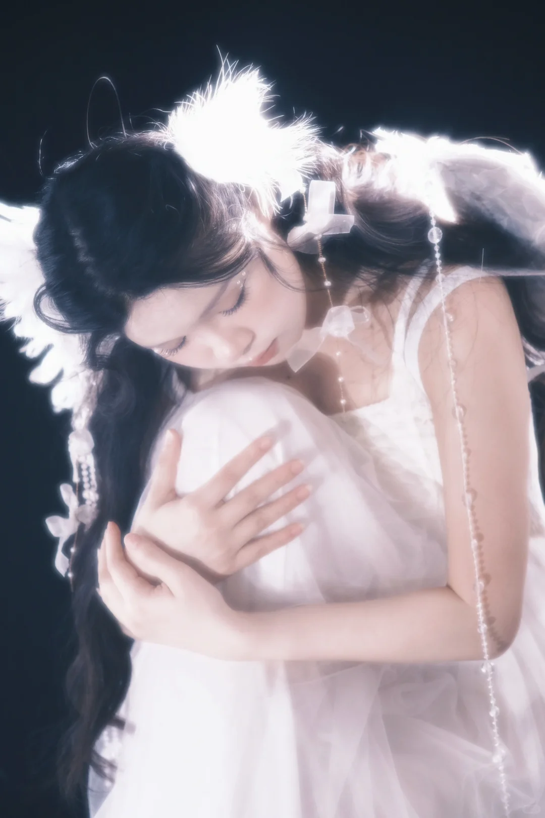 拍到天使啦，真的在发光！