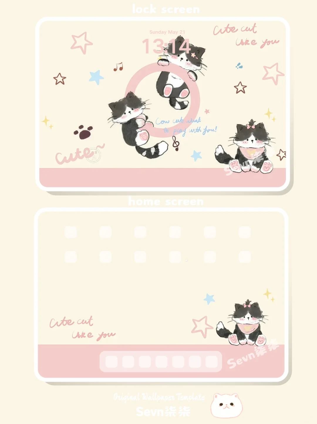 053|奶喵星综|iPad壁纸𐙚⊹₊⋆☆