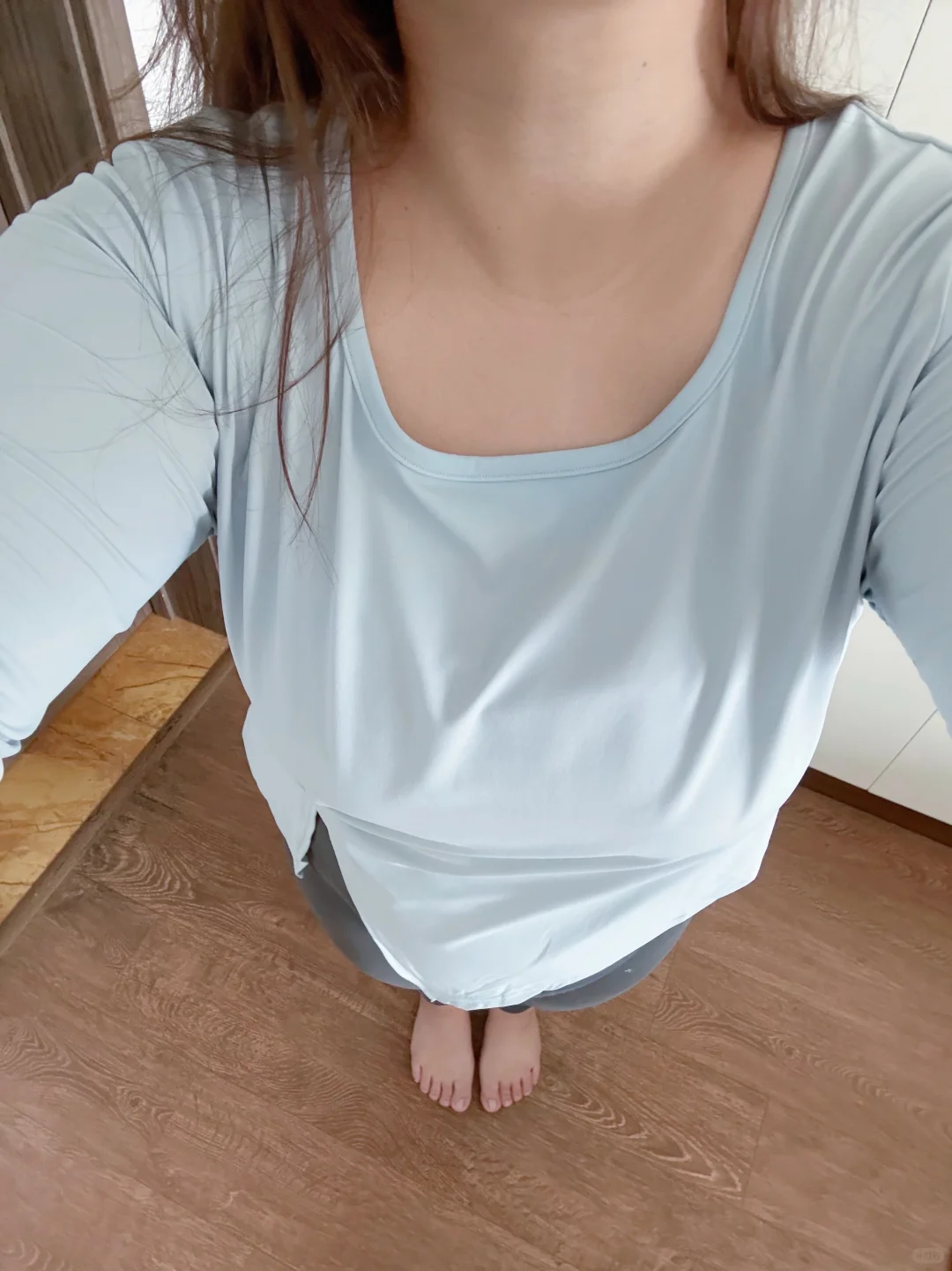 消失两月，我的瑜伽服女孩终于肯拍照了