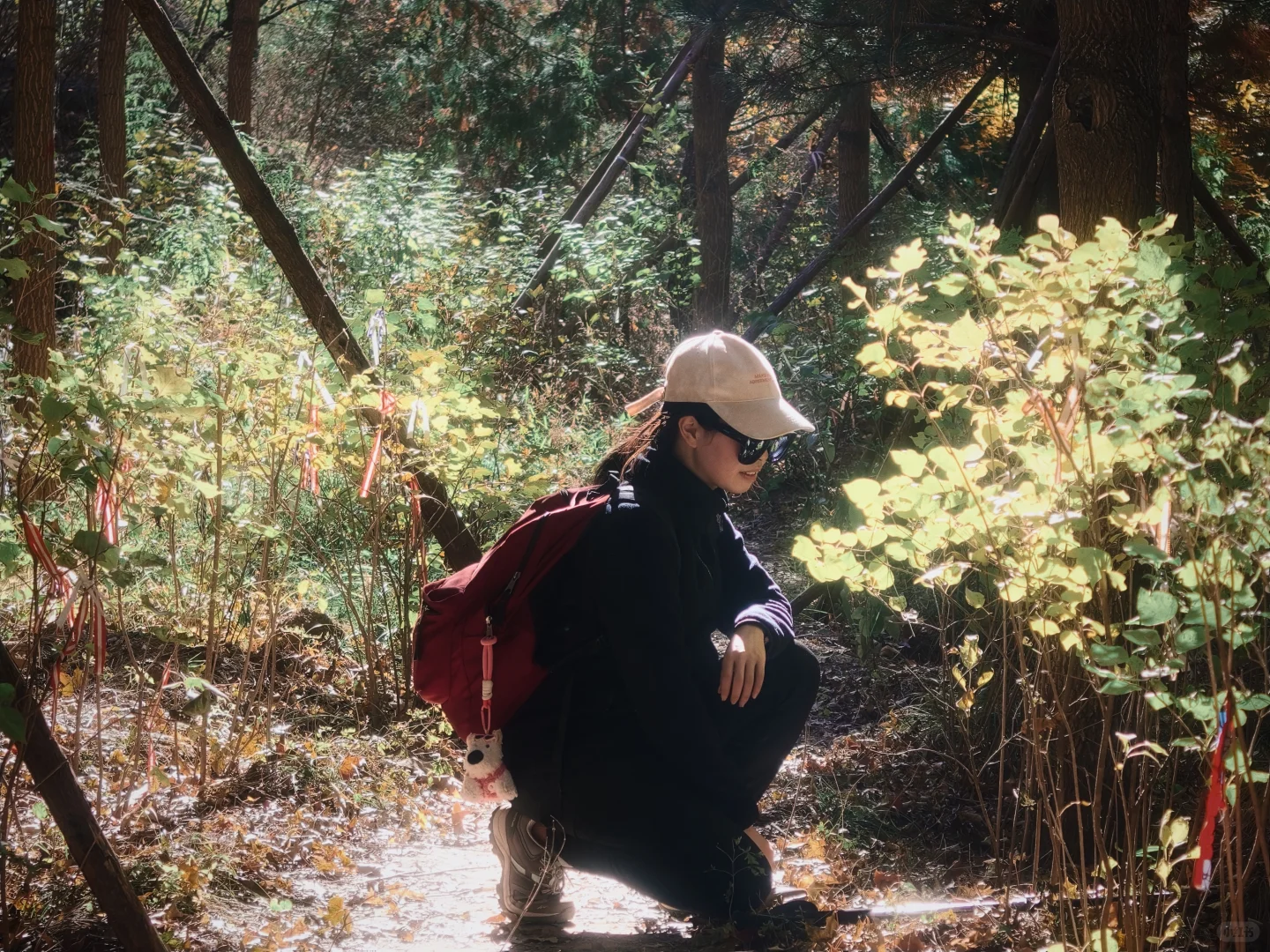 工科女研首次体验徒步就爱上了