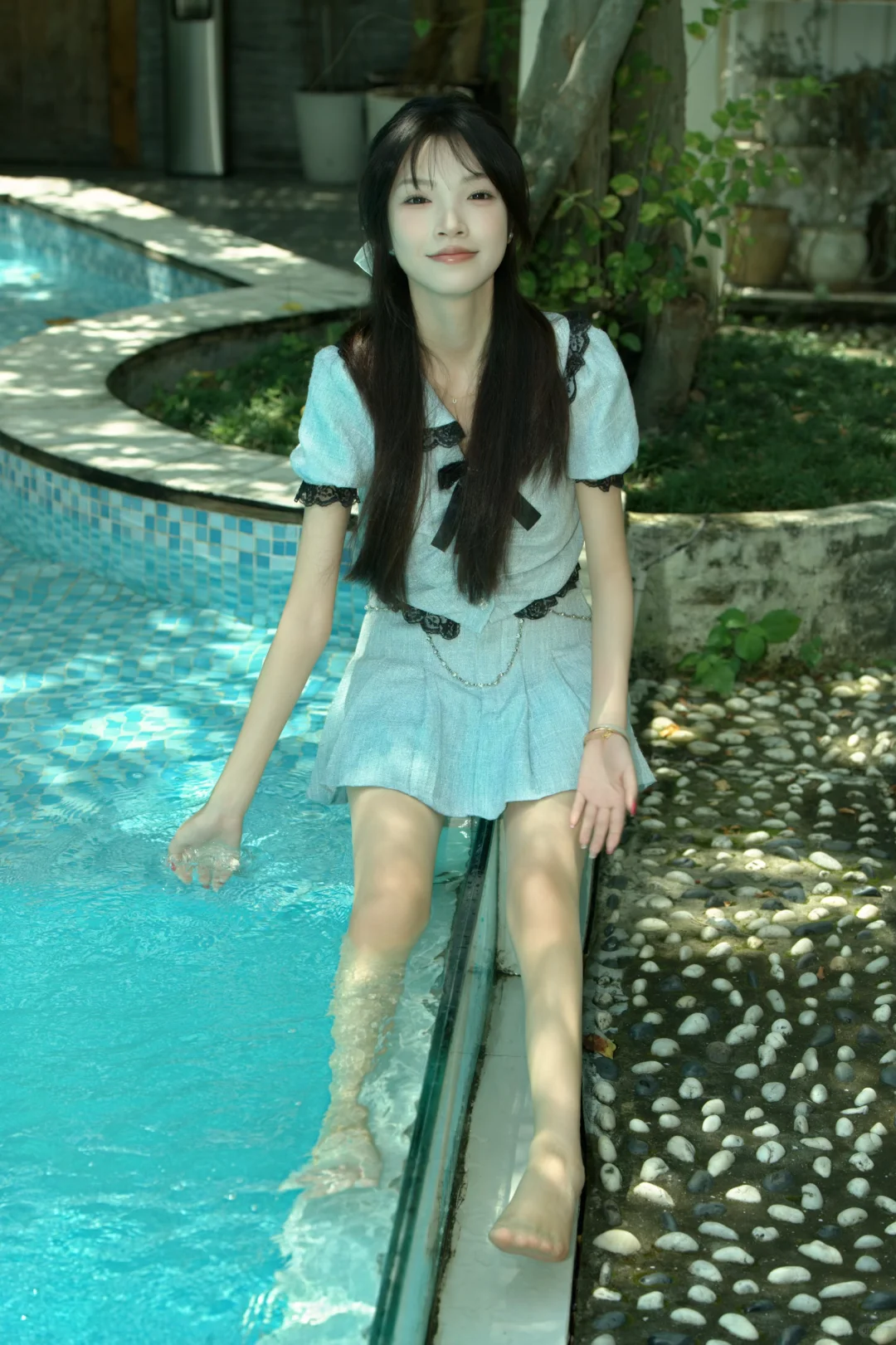 写真成片分享～泳池～泳装宝贝