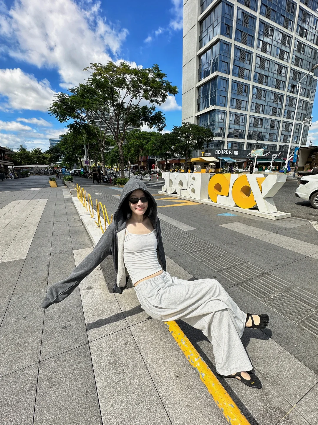 我爱的卫裤穿搭18图