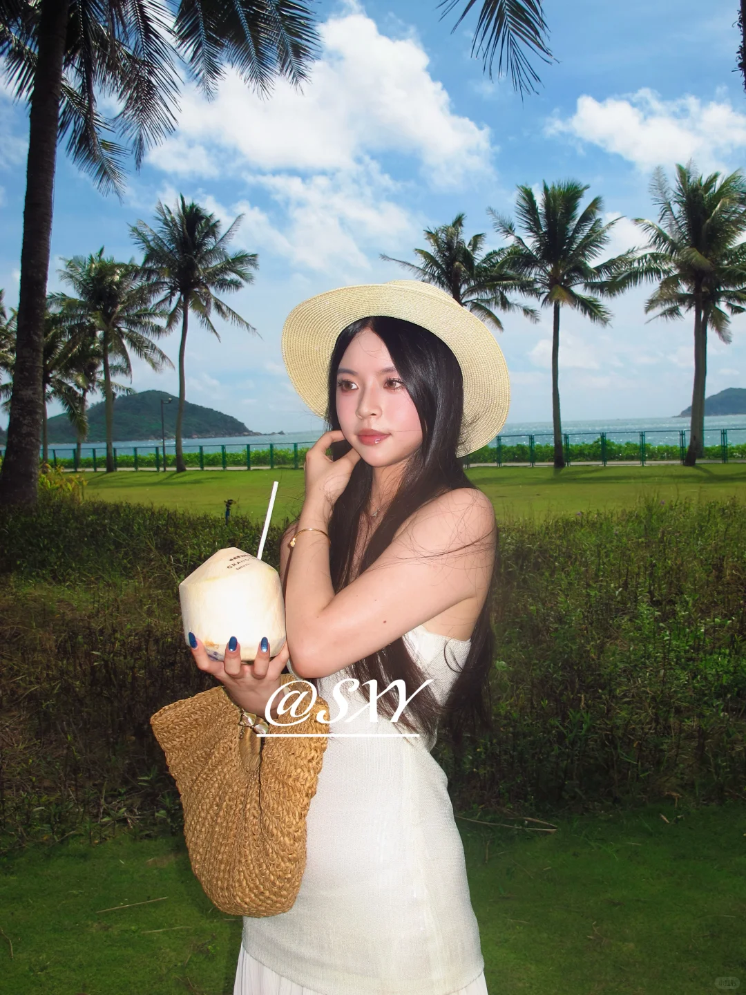 万宁椰林海边机位+姿势🤳大合集📮