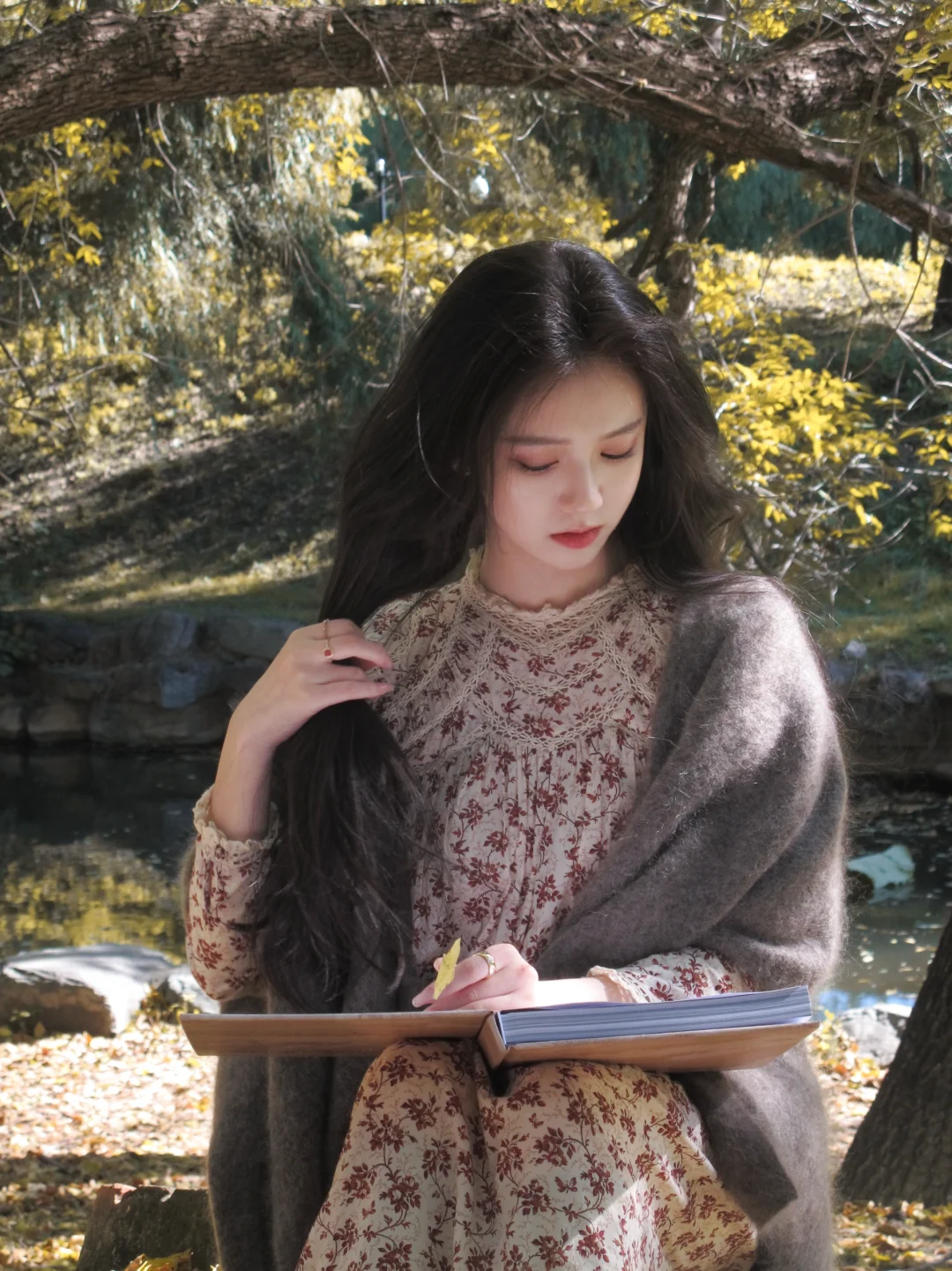 世界柔软得像毛衣