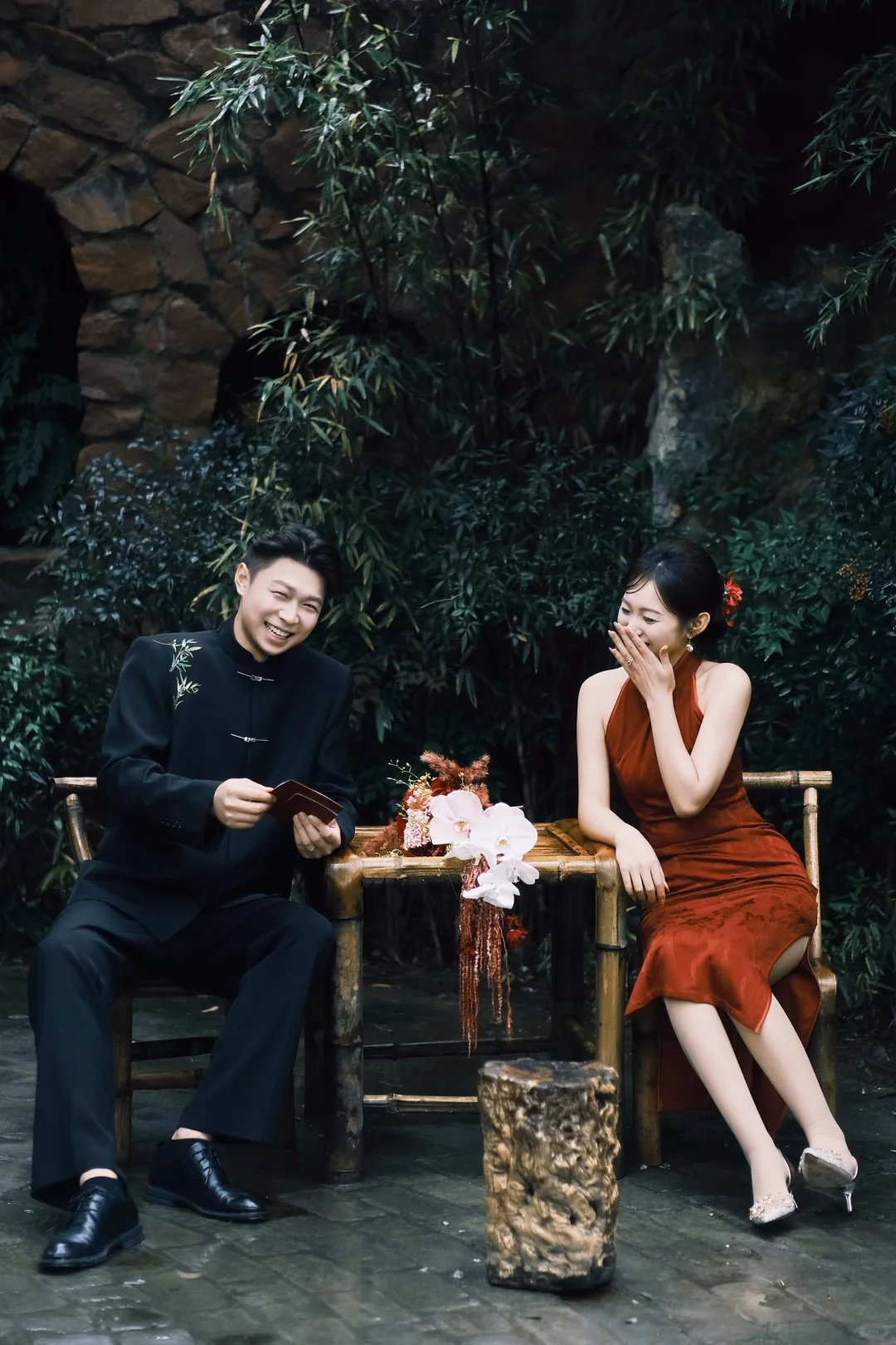 原来穿旗袍去领证更有仪式感