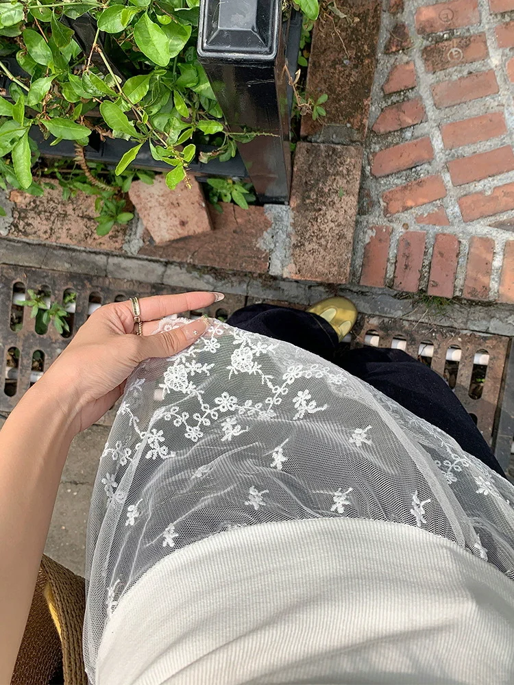 救命！这件白色蕾丝吊带也太纯欲了吧！✨