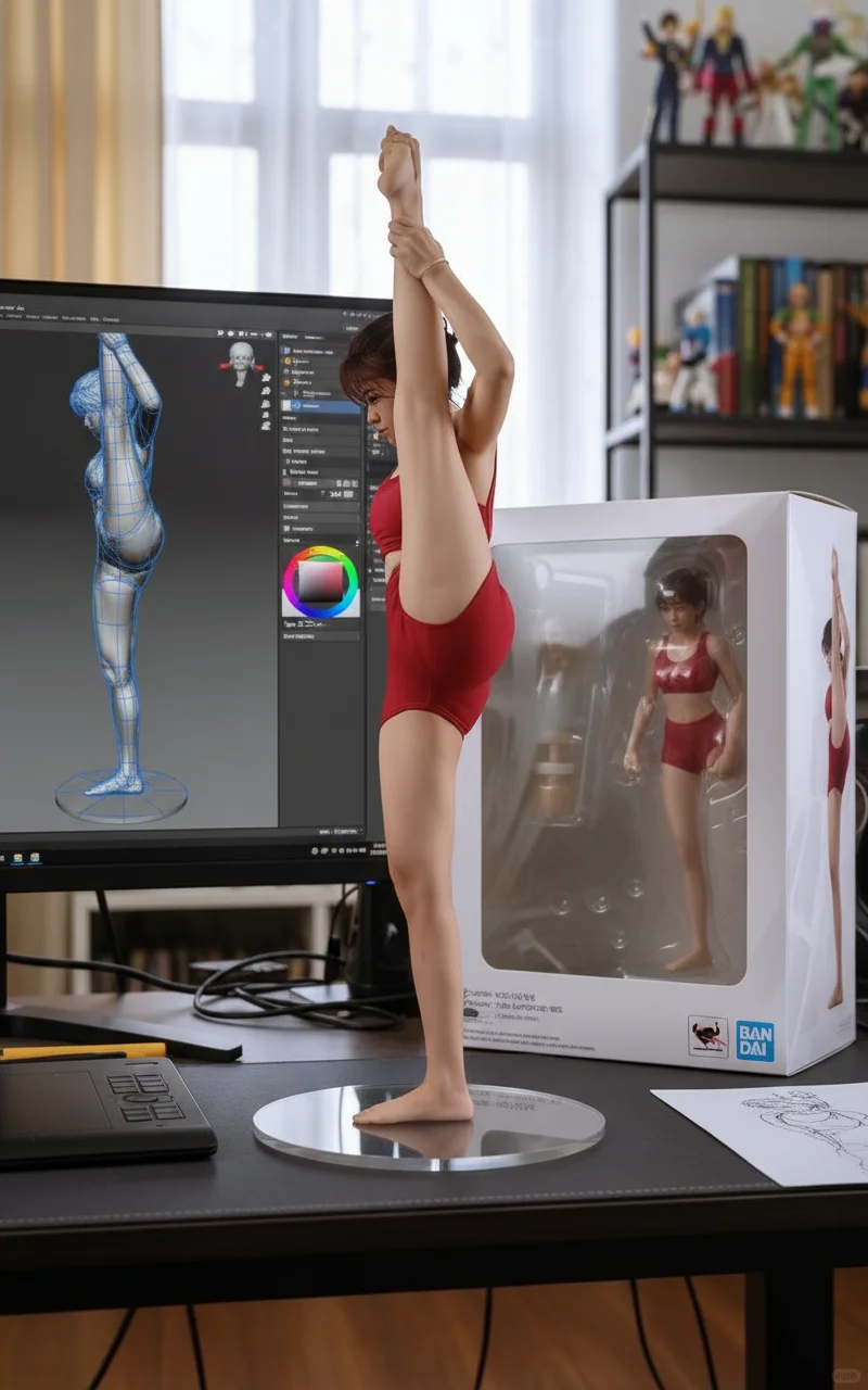 好看的体式就是练习的动力