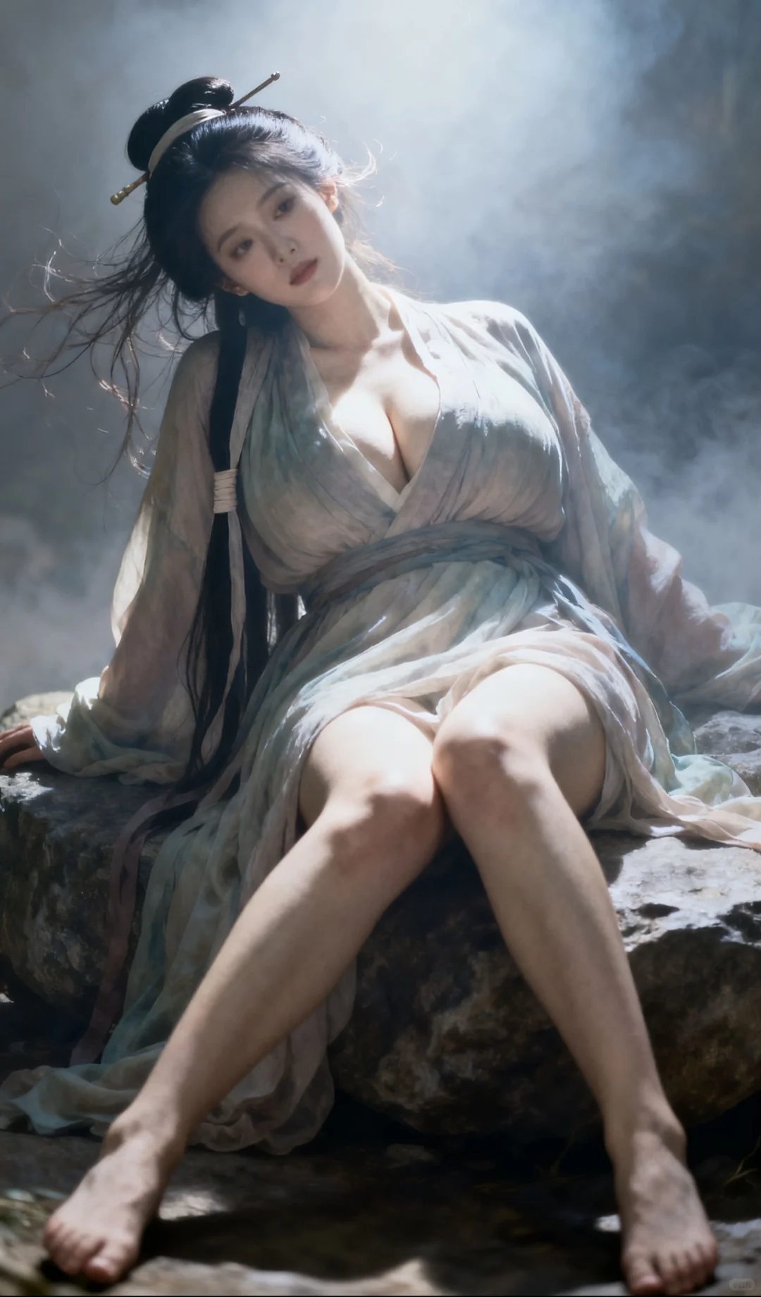 她真的仙得不像人间烟火～