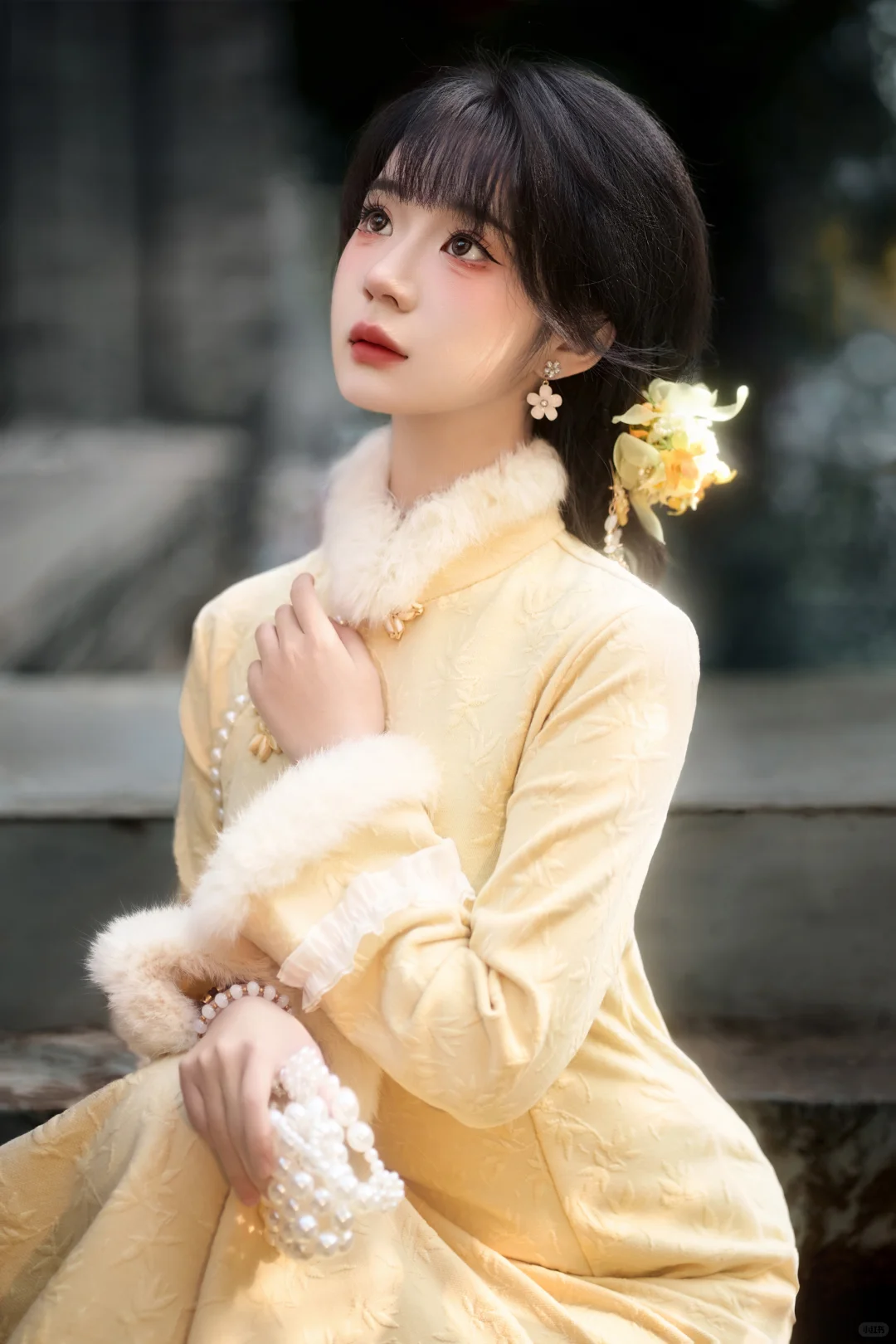 这个冬天我们一起看雪吧❄️南京冬款旗袍写真