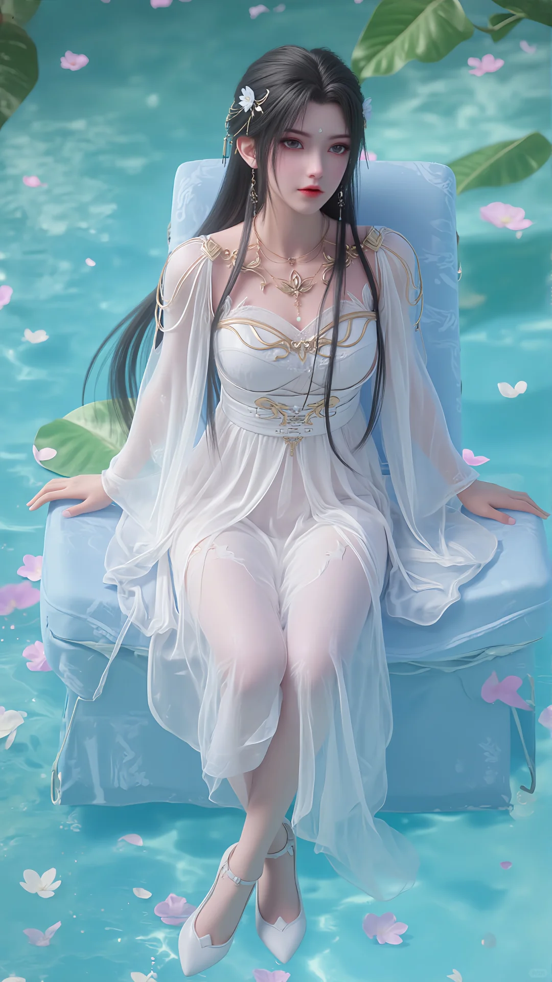 国漫女神壁纸10、喜欢的礼貌拿图