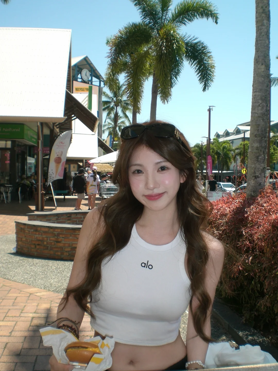 左滑查看我的8套海岛穿搭