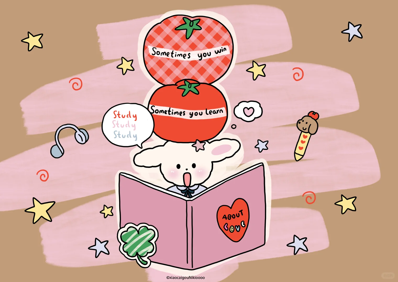 无论什么考试通通拿下 ipad壁纸！！！