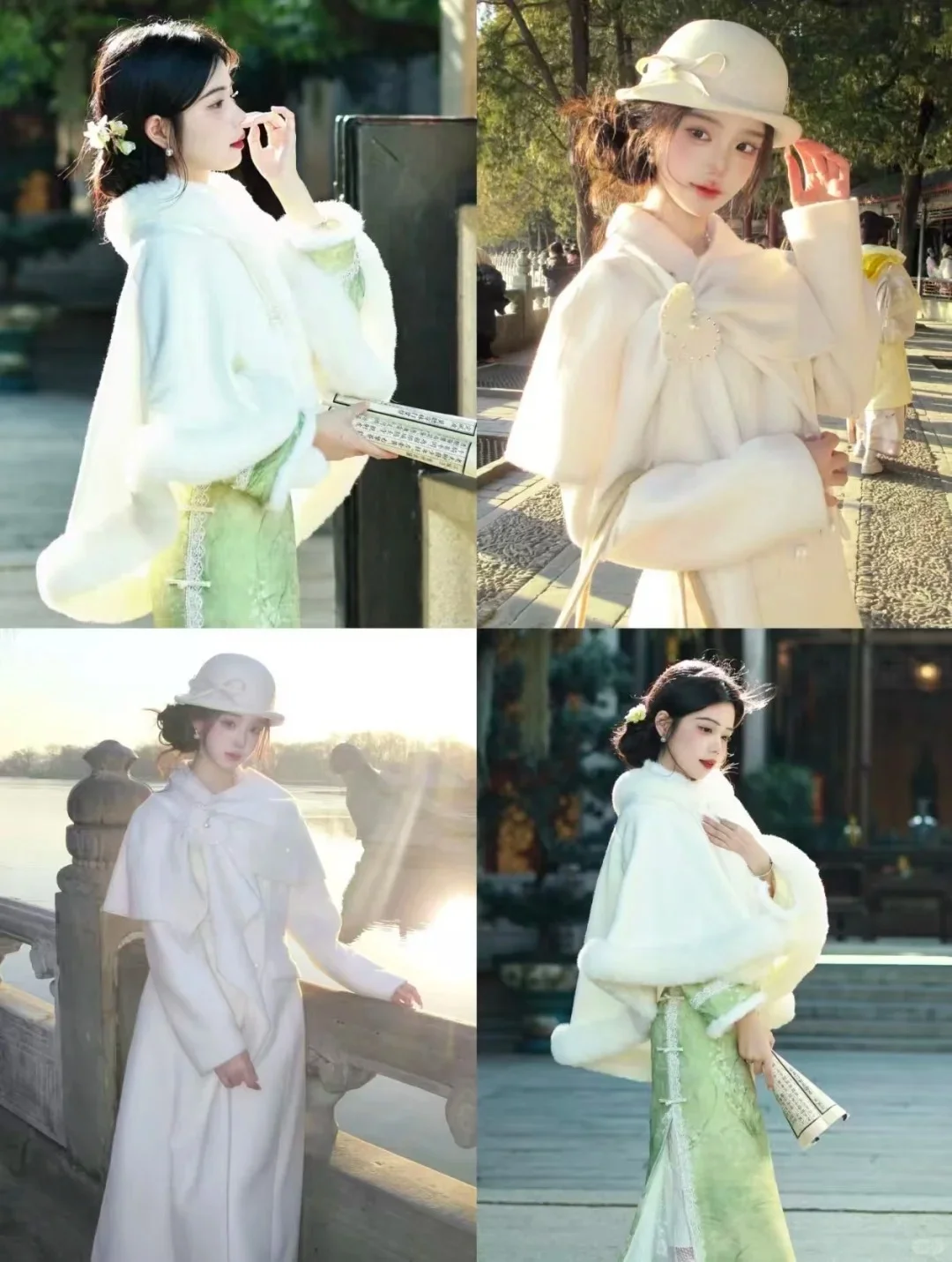 南京今年最出圈的9️⃣款秋冬旗袍合集拍它