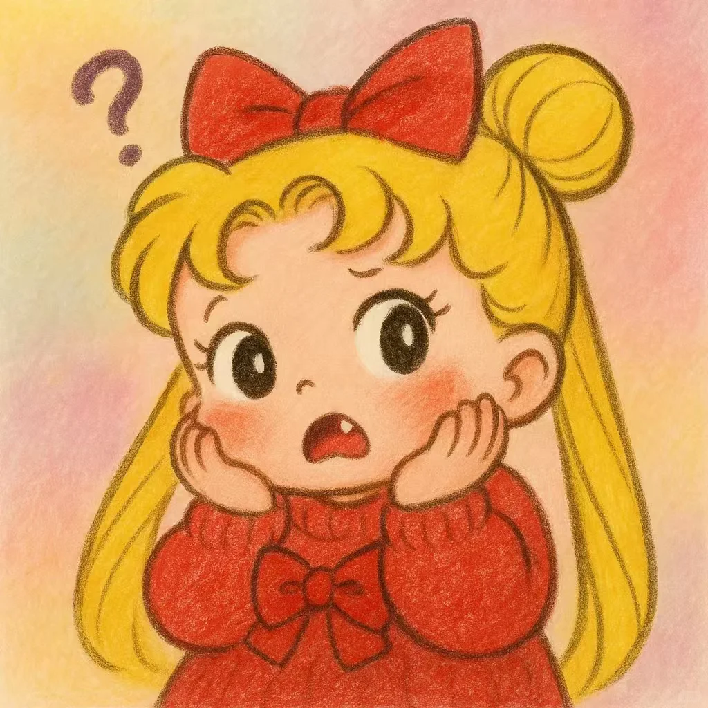 好可爱的美少女战士头像～