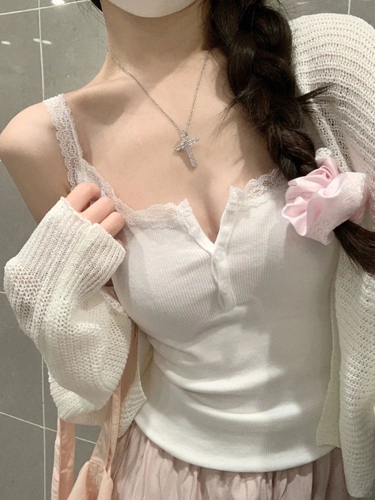 纯欲系本命小吊带✨ 谁穿谁是人间水蜜桃