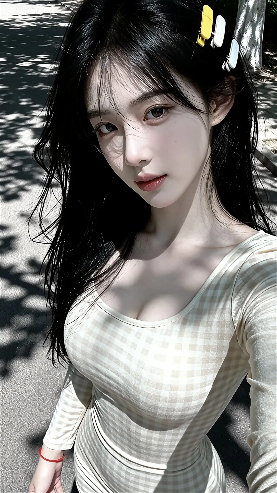 🌳 树荫下的少女