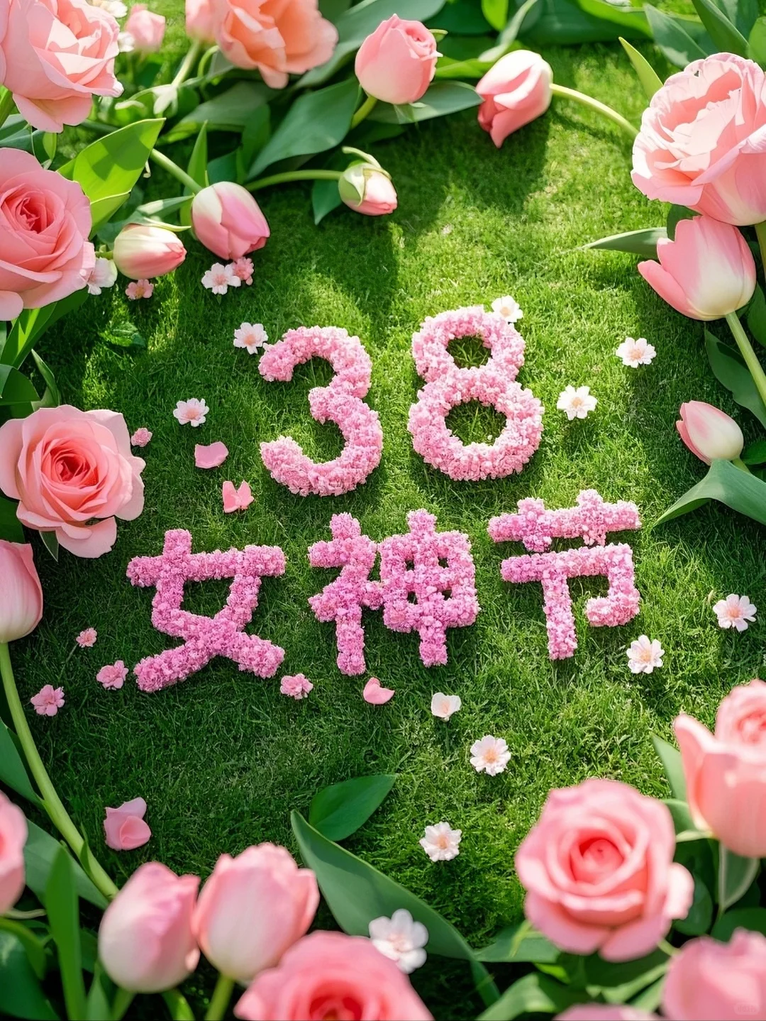 祝女神们节日快乐|三八节海报