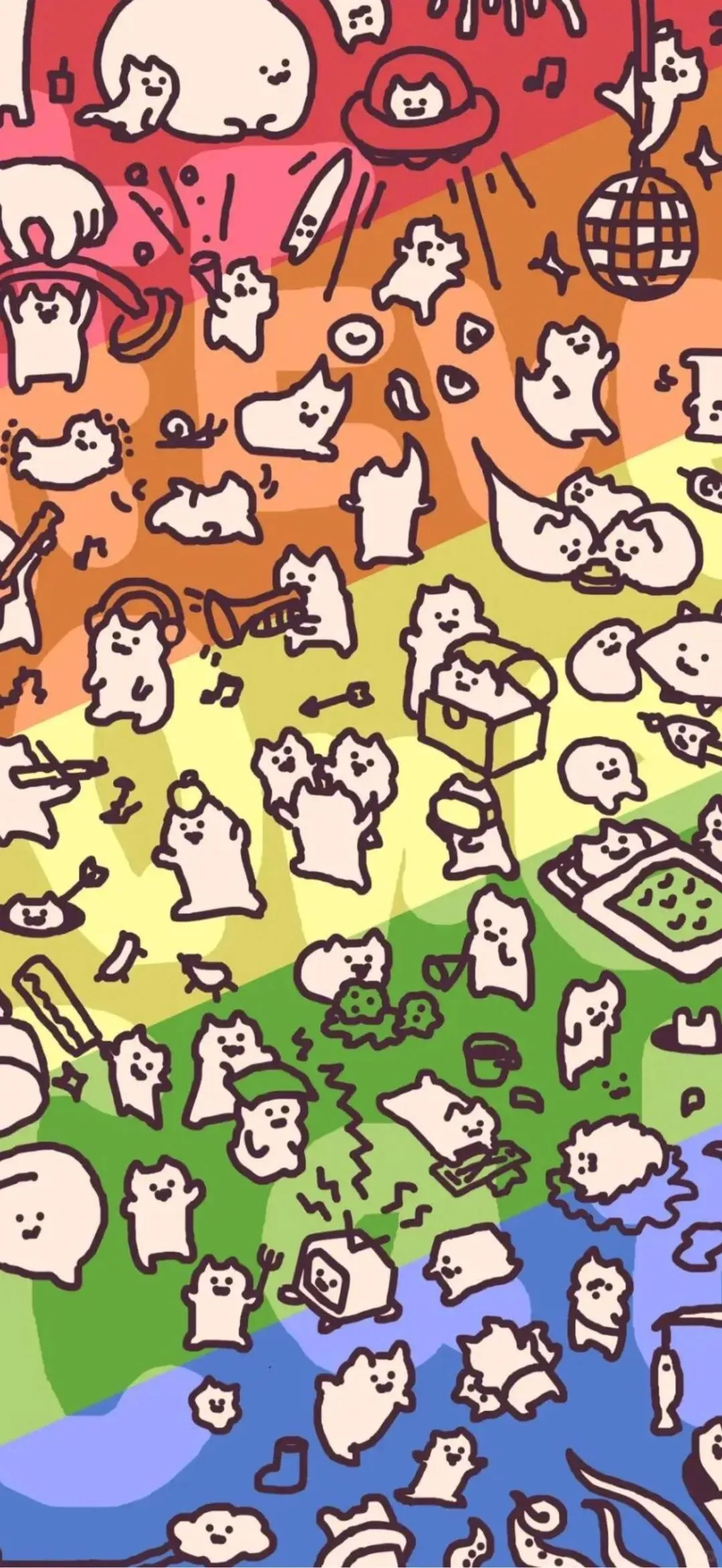 Share/可爱防偷窥壁纸