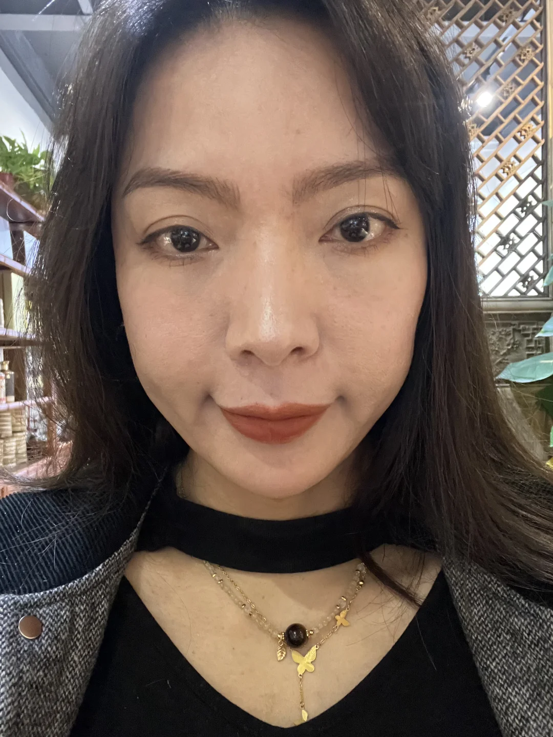 即将四十了，脸颊终于不凹了