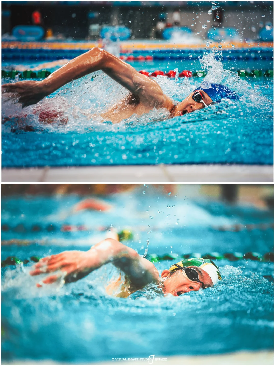 自由泳拍摄，难拍但好看！