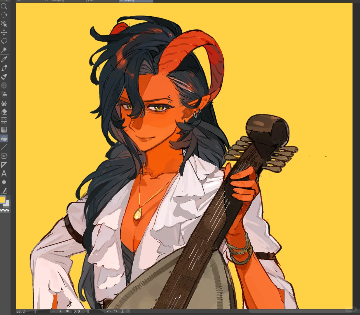 给朋友摸了一个卡～