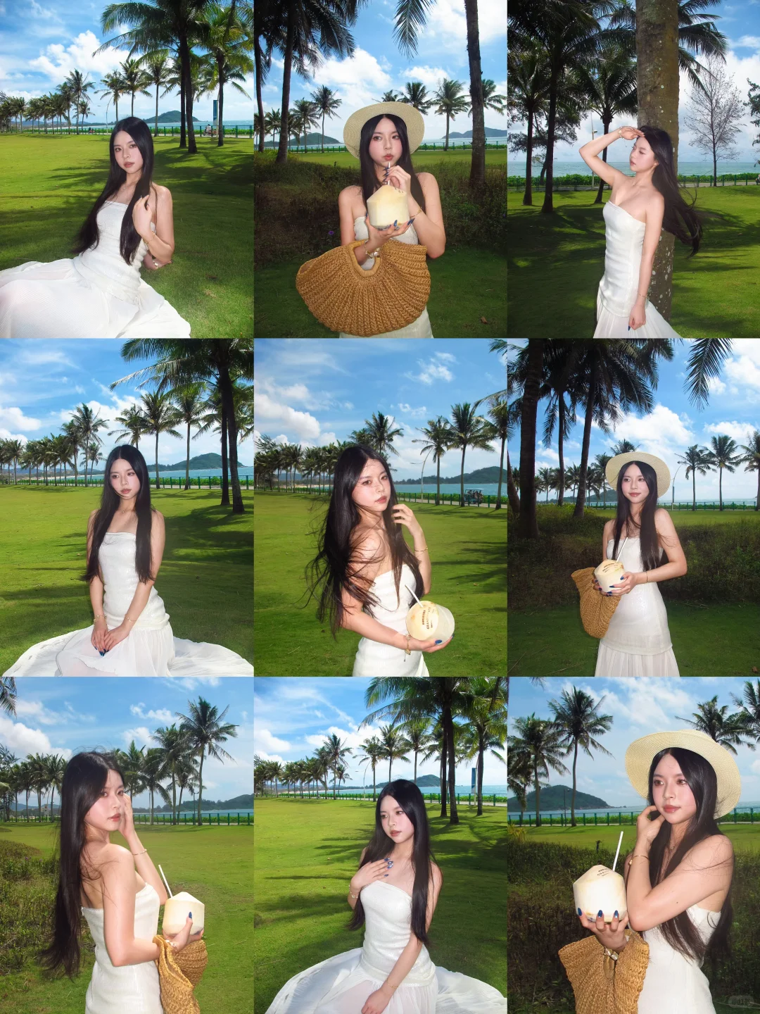 万宁椰林海边机位+姿势🤳大合集📮