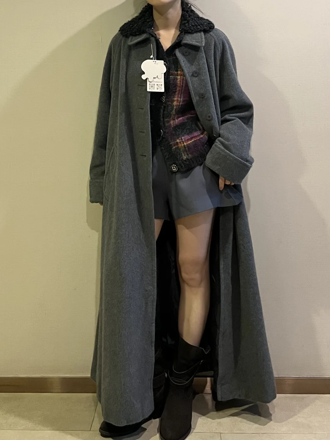 6️⃣套格雷系古着版穿搭｜ins味拉满🪩