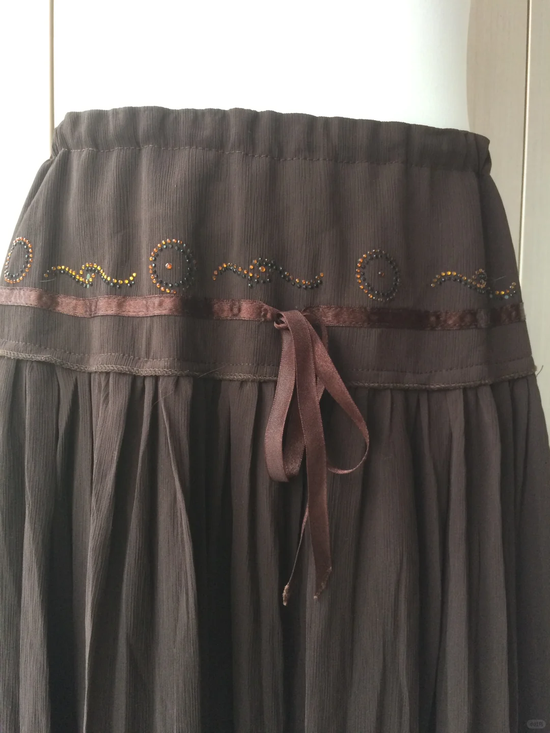 vintage复古红配棕