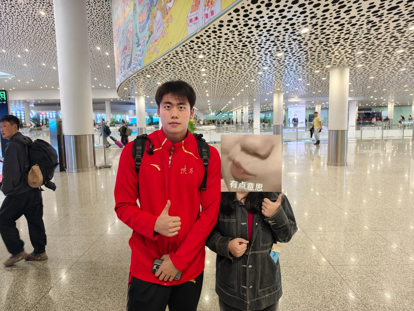 我在泳很幸福！