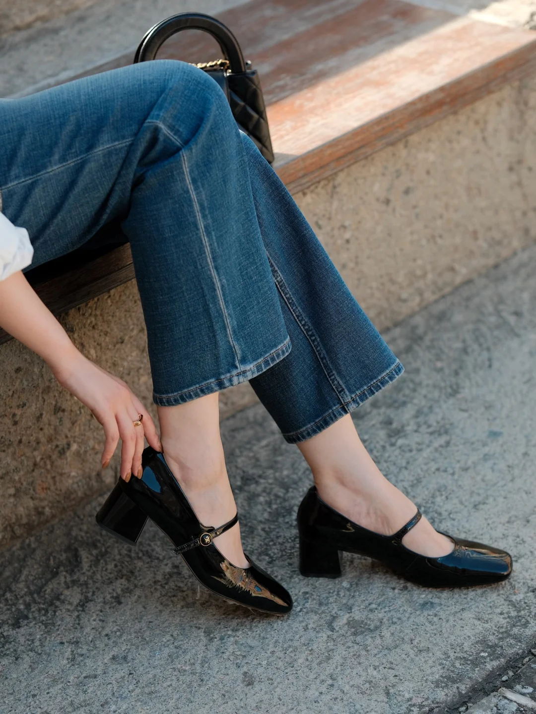 前年在复古集市上300块买的西装外套