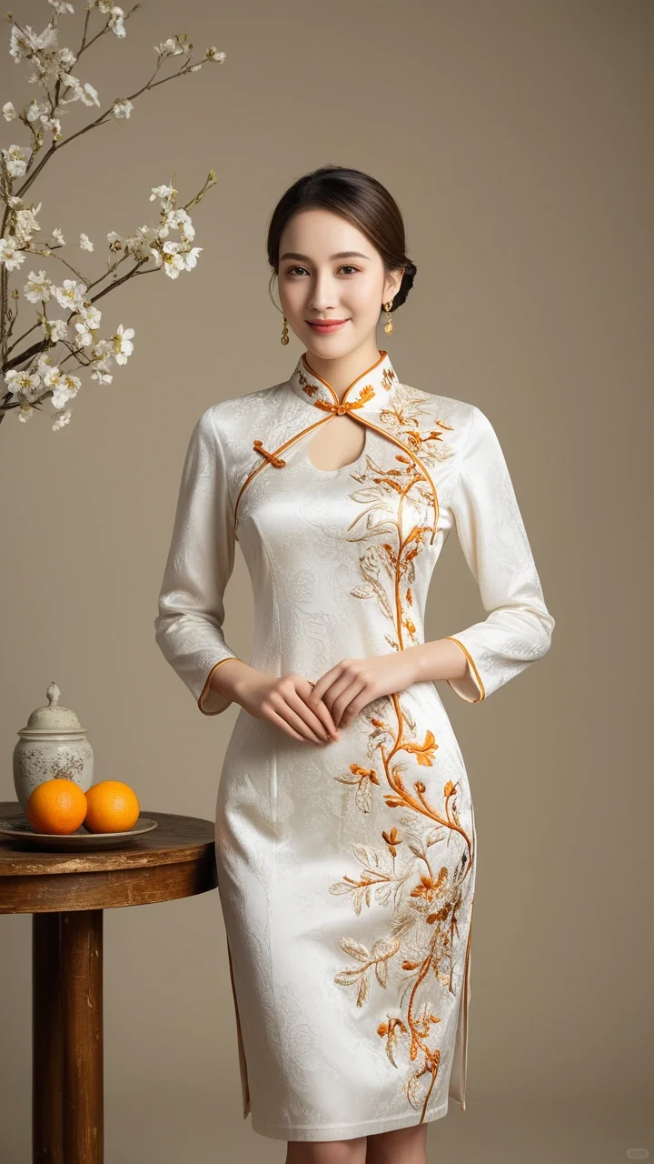 国风旗袍，端庄，优雅尽显