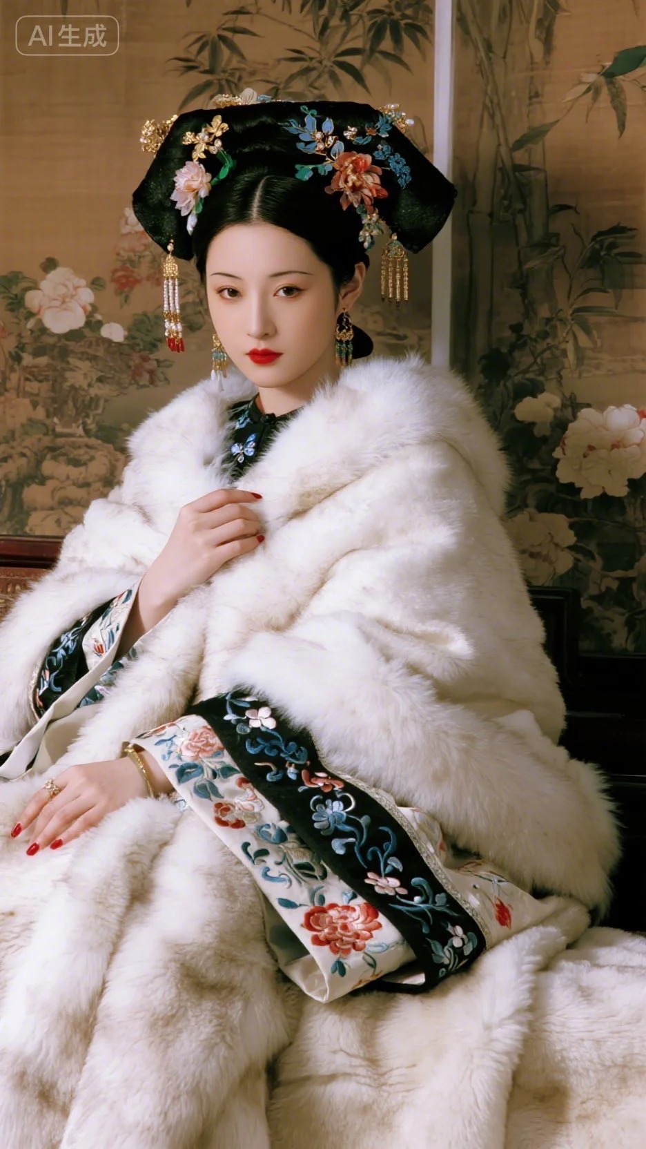 每年进贡的上好皮子都送到贵妃宫里了......