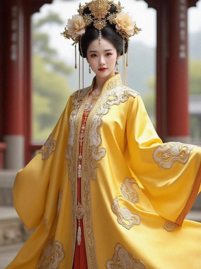 AI作图第207次（御园风华・金缕娇颜）