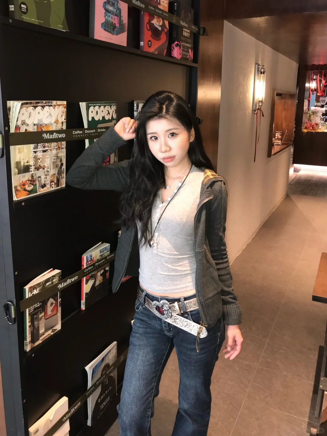 复古味的ootd🪵提前过秋天了