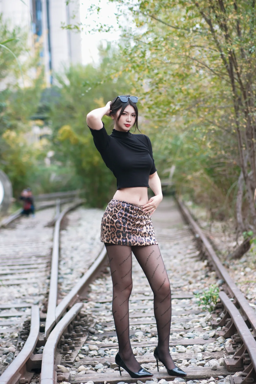 御姐拍照姿势第二波