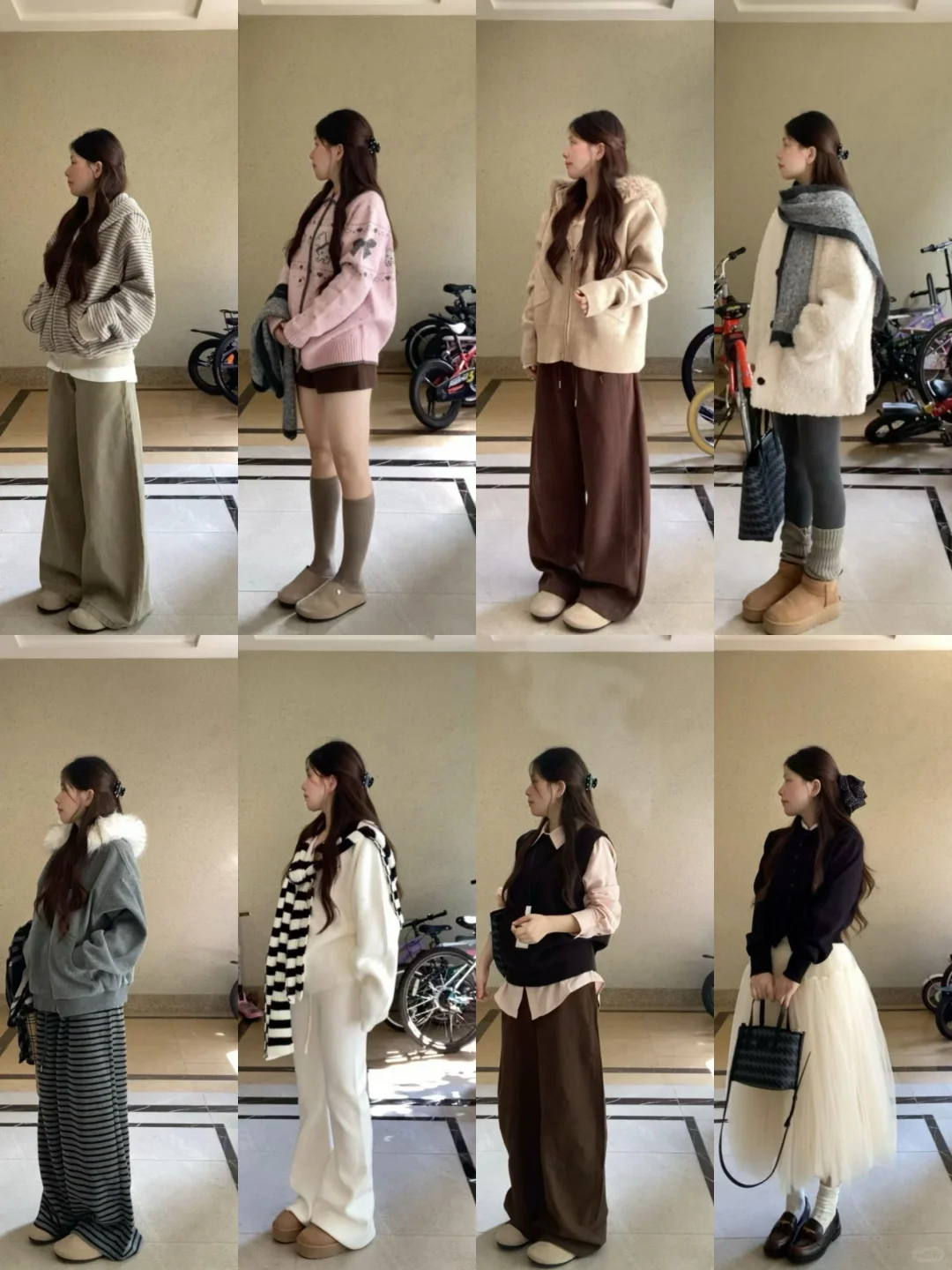 可以穿很多套的韩系慵懒感～