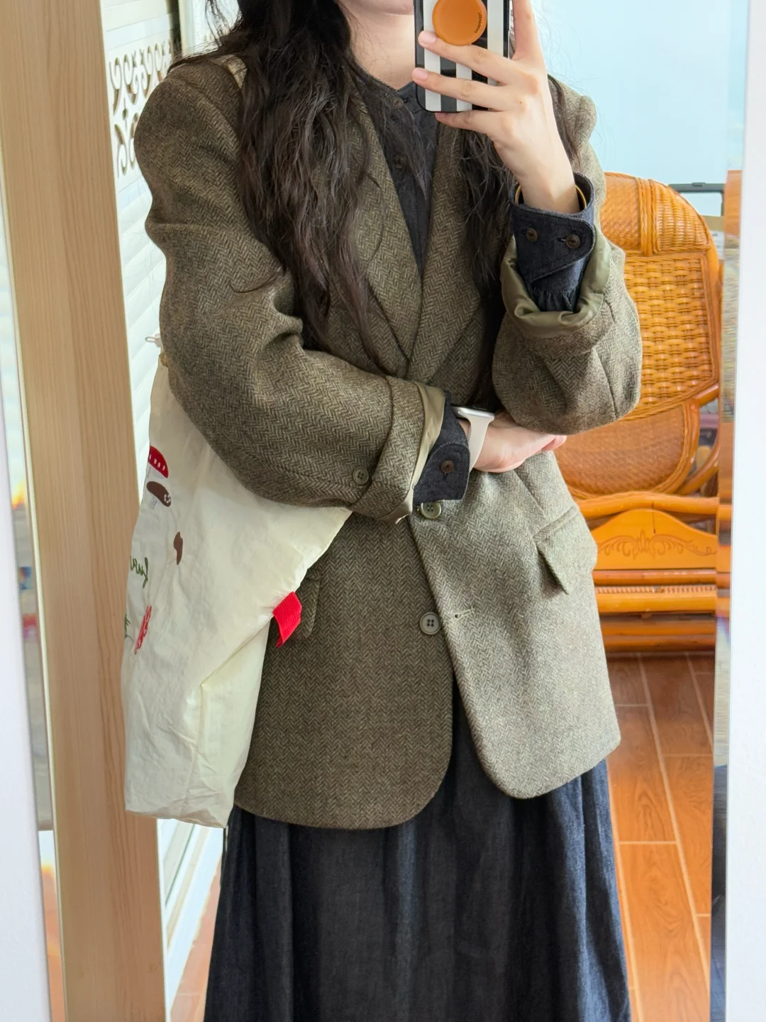 155｜小个子的复古风穿搭～🍂通勤也能很文艺