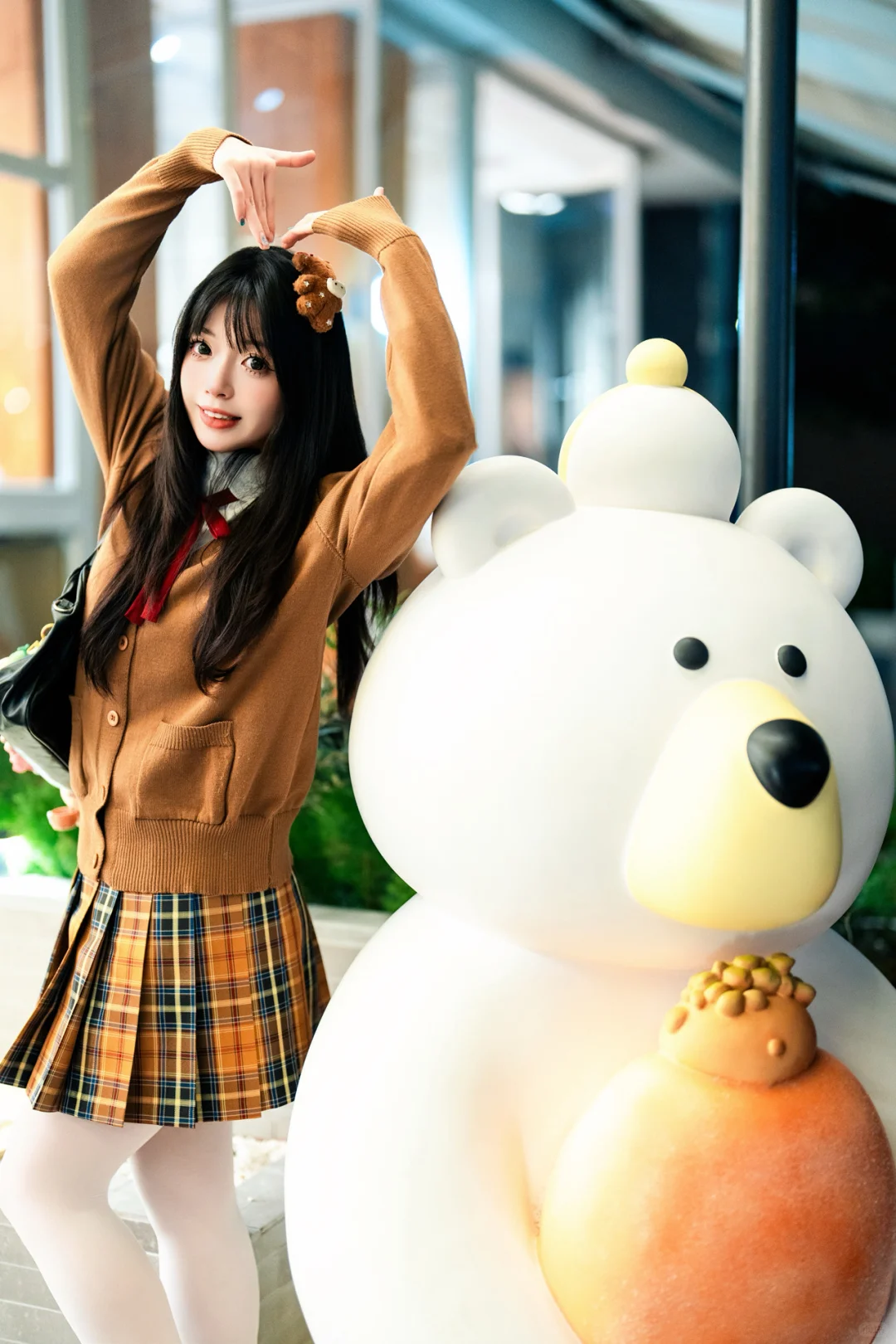 喜欢你才装可爱 你以为卖萌很轻松吗 ˶˃