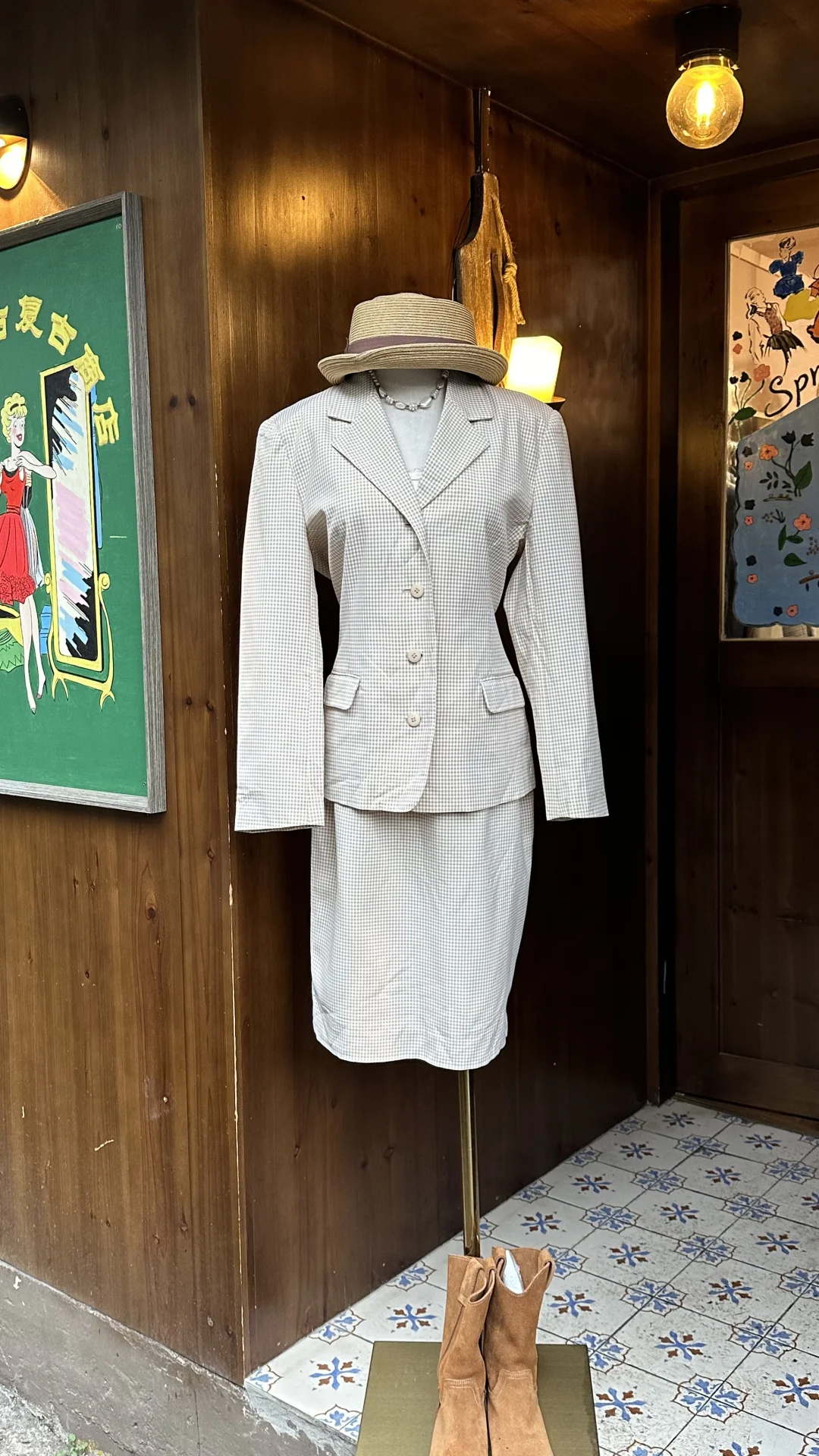 秀场回顾〰️穿梭在90s罕见的Vintage套装！！！！